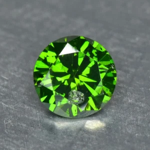 0.14Ct Brilliant Round Cut_Natural Green Diamond Loose Diamond - Picture 1 of 1