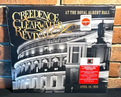 CREEDENCE CLEARWATER REVIVAL - At The Royal Albert Hall, Ltd GREEN VINYL LP New! - Image 1 of 4