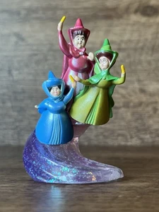 Figura PVC DISNEY La Bella Durmiente Hada Madrinas Flora Fauna Merryweather 3" - Imagen 1 de 6