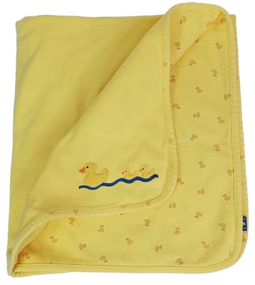 Bebé Niña Niño Vintage Carter's Amarillo Natación 3 Pato Pato Bebé Manta Y2K Foto 1 de 4