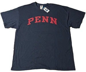 PENN STATE UNIVERSITY NITTNY LIONS Men XL Blue Cotton Short Sleeve T-Shirt NEW - Picture 1 of 13