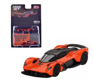 MINI GT 1:64 ASTON MARTIN VALKYRIE MAXIMUM ORANGE DIECAST MODEL MGT00678-P12 - Picture 1 of 4