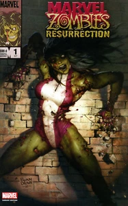 Marvel Zombies Resurrection #1 Exclusive Ryan Brown She-Hulk Variant Cover - Bild 1 von 1