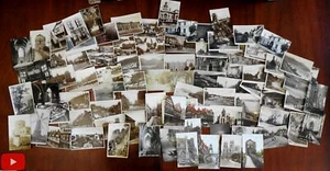 England British Isles Scotland c.1900-40's Lot of 85 RP real photos cards - Picture 1 of 5