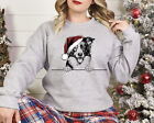 Xmas Sweater Border Collie Dog Christmas Sweater Xmas Jumper Xmas Sweatshirt