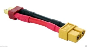 Common Sense XT60 Female Connector to Deans Type Male Connector - Picture 1 of 1