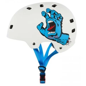 Bullet x Santa Cruz Helm Screaming Hand Matt White Erwachsene - Bild 1 von 3