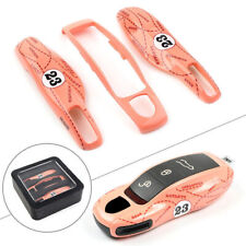 For Porsche Panamera 911 Cayenne Macan Pink Pig Remotes Key Fob Case Shell Cover