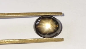 Natural Star Sapphire Six Pointed Star Oval Cabochon 10x8x5mm 4.29ct Sri Lankan - Picture 1 of 4