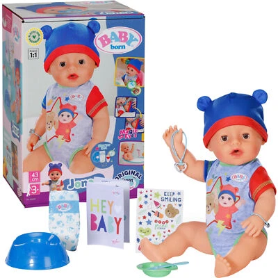 ZAPF Creation BABY born® Jonas 43cm, Puppe