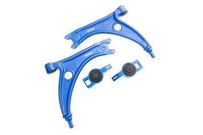 Megan Racing Blue Front Lower Control Arms Kit For Volkswagen Golf GTI 06-15 - Image 1 of 3