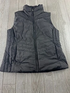 Talbots Womens Size Large Black Puffer Vest - Picture 1 of 10