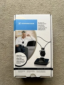 Sennheiser Set 840 S Sistema de Escucha TV Estéreo Inalámbrico RF Probado y Funcionando - Imagen 1 de 11