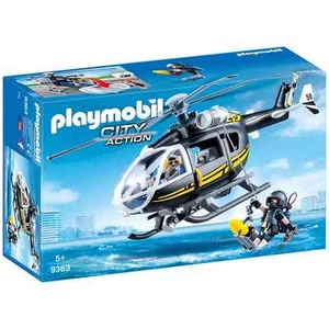 Playmobil 9363 SEK Helikopter Ersatzteile - Polizist, Taucher Figuren u.v.m. - Bild 1 von 47