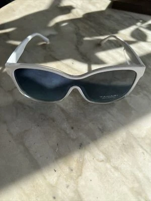 Gafas de sol TAHARI TH900 blancas nuevas con etiquetas Foto 1 de 4