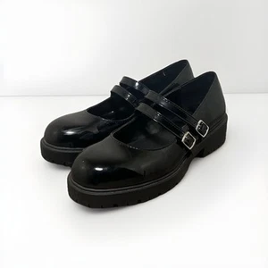 Soda Chunky Platform Mary Ellen Shoes Women’s Size 6.5 Chunky Heel Goth EUC - Picture 1 of 2