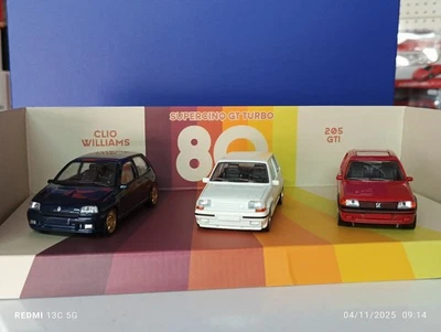 Set Cofanetto Auto 1:43 Renault  Peugeot Youngtimers Norev - Immagine 1 di 4