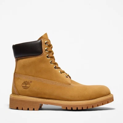 Timberland 10061024 Hombres Premium 6" Botas Impermeables - Trigo Nubuck, Talla 10 Foto 1 de 4