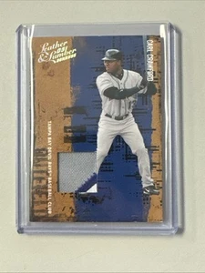 2005 Donruss Leather & Lumber Carl Crawford Patch /25 - Picture 1 of 2