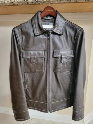 PERRY ELLIS MENS JACKET/M/DARK BROWN/Excellent Condition - Image 1 of 4