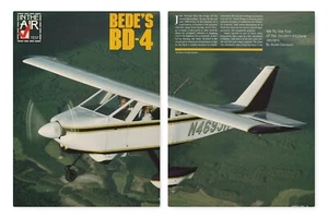 1991 BEDE BD-4 Aircraft Report 6/7/2024m - Picture 1 of 1