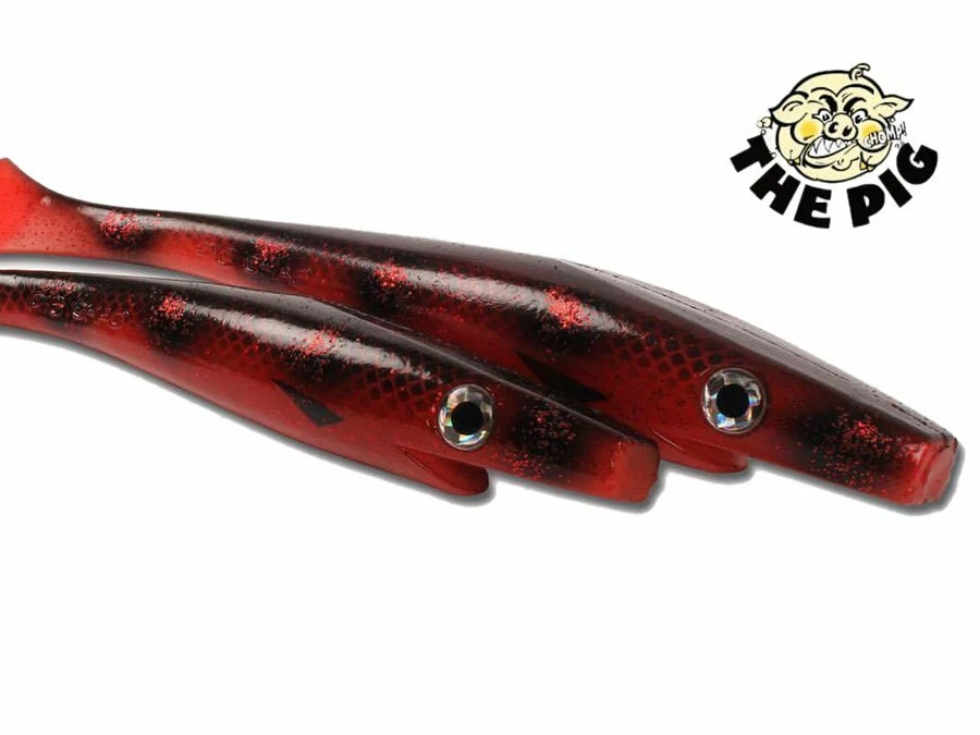 Strike Pro Pig Giant Pig Shad 26cm 130g Gummiköder NEU FARBEN  - Bild 1 von 1