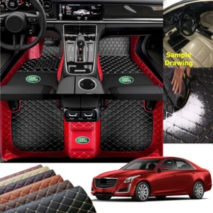 For Land Rover All Models Luxury Custom Car Floor Mats All Weather Auto Liners - Imagen 1 de 20