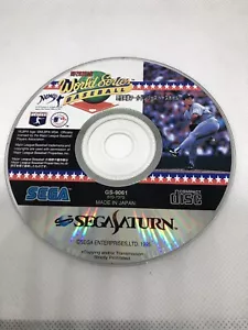 Disco Sega Saturn Serie Mundial de Béisbol Solo Hecho en Japón - Imagen 1 de 3