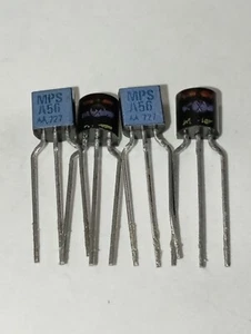 MPSA56  transistor   MPSA 56      NOS          Lot 4 Pcs            F6h32/3 - Picture 1 of 4