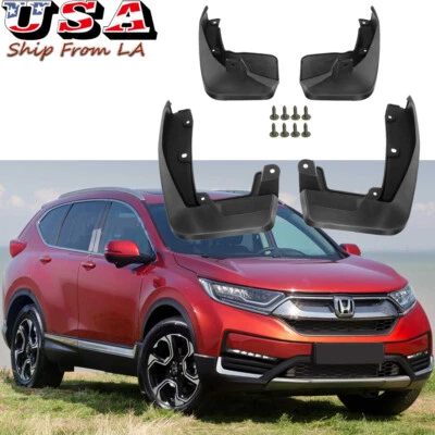 Guardabarros contra salpicaduras delantero trasero 4 piezas guardabarros para Honda CR-V CRV 2017-2022 Foto 1 de 4