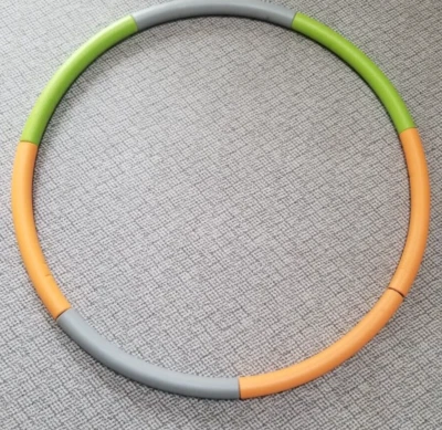 Hula Hoop de Ejercicio Pesado para Niños y Adultos, 7 Secciones Desmontables Foto 1 de 4