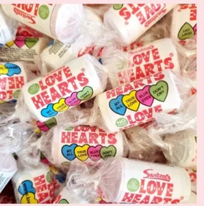 Swizzzels Mini Love Heart Sweets valentine's, weddings, party's, favors etc - Picture 1 of 2