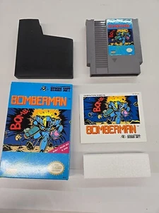 Vtg Nintendo NES Bomberman Hudson Soft W/ box Manual Nintendo - Picture 1 of 10