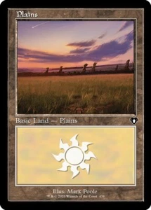 MTG PLAINS 439 EXC - PIANURA - CMM X EN - MAGIC - Picture 1 of 1