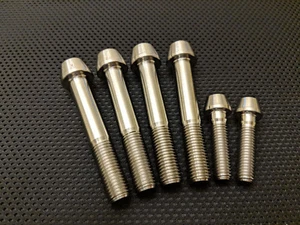 Suzuki GSXR1000 K3-K4 Titanium taper socket brake caliper bolt kit Ti 03-04 - Picture 1 of 4