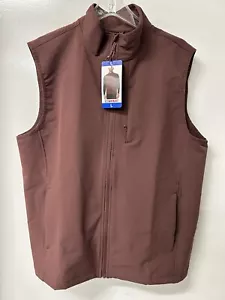 NEW! size LARGE 32 Degrees Heat Tech Vest Mens Zip-up Zip-Pockets - Picture 1 of 8