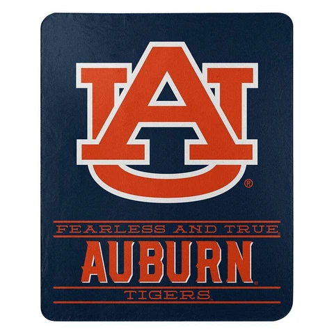 Auburn Tigers NCAA Northwest Company 50x60 Control Throw Blanket Cover