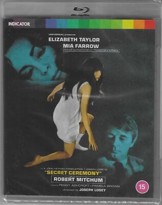 Secret Ceremony Blu Ray (Elizabeth Taylor, Mia Fallow) Reg/B Inc Reg Post - image 1 of 3
