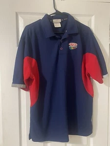 Chase Jeff Gordon Mens Polo Shirt XL NASCAR Motor Racing Vintage DuPont #24 - Picture 1 of 9