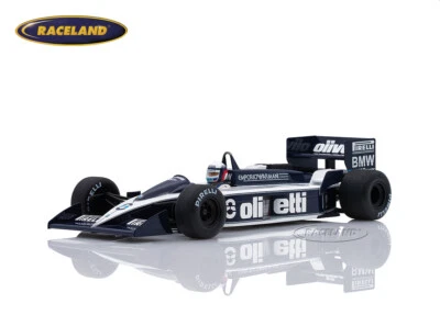 Brabham BT55 BMW Turbo F1 Olivetti GP Monaco 1986 Elio de Angelis, Spark 1:18 - Bild 1 von 4