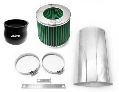 AirX Racing Green For 1996-2004 Kia Spectra Sephia 1.6L 1.8L L4 Air Intake Kit - Image 1 of 2