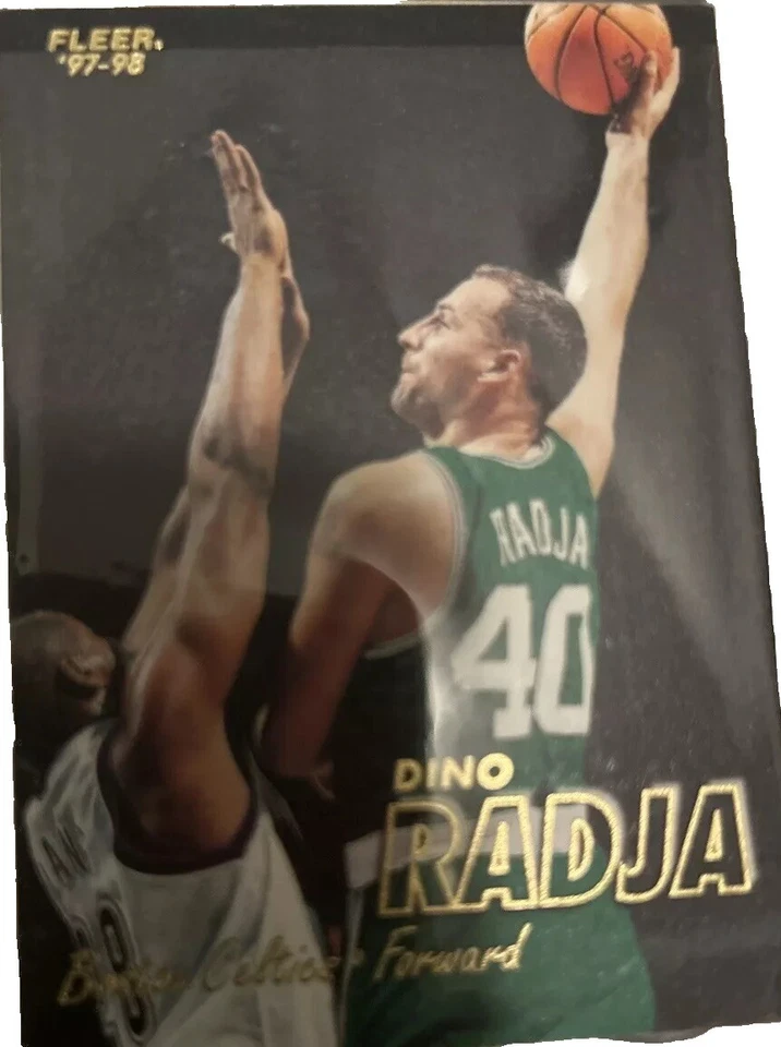 1997-98 Fleer Traditions Dino Radja TIFFANY card #40 - Image 1 of 1