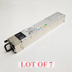 Emacs M1U-2750V 12V/62A 750W Redundant Server Power Supply B00M1U075V8340 Lot 7 - Picture 1 of 6