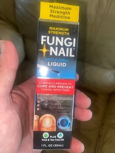 Maximum Strength Fungi Nail Liquid. Cure & Prevent Fungal Infections. Exp 7/25+ - Picture 1 of 4