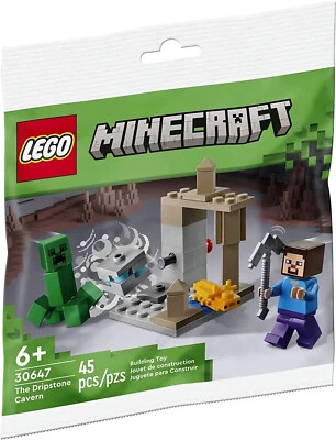 Lego Minecraft La Grotte naturelle 30647 Dripstone cave - Photo 1/2