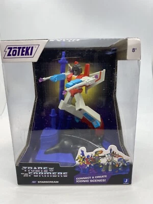 Jazwares Zoteki G1 Transformers Starscream Connect & Create Iconic Scenes Figure - Image 1 of 4