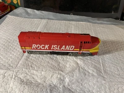 Vintage Tyco Rock Island Shark Nose Locomotive Diesel Locomotive. - Image 1 of 4