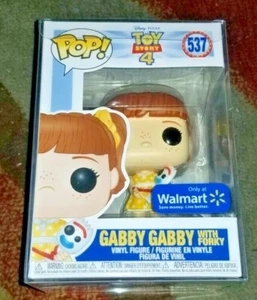 Funko Pop! #537 Disney Toy Story 4 - Gabby Gabby w/Forky Walmart Exclu w/protect - Picture 1 of 4
