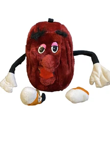 Vintage 80's California Raisin Stuffed Animal Toy Poseable Plush Ace Novelty Co. - Picture 1 of 12