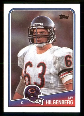 1988 Topps #77 - Jay Hilgenberg - Chicago Bears - Image 1 of 2